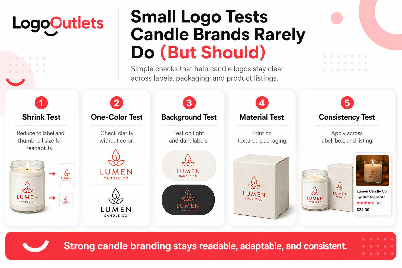 candle company logo ideas