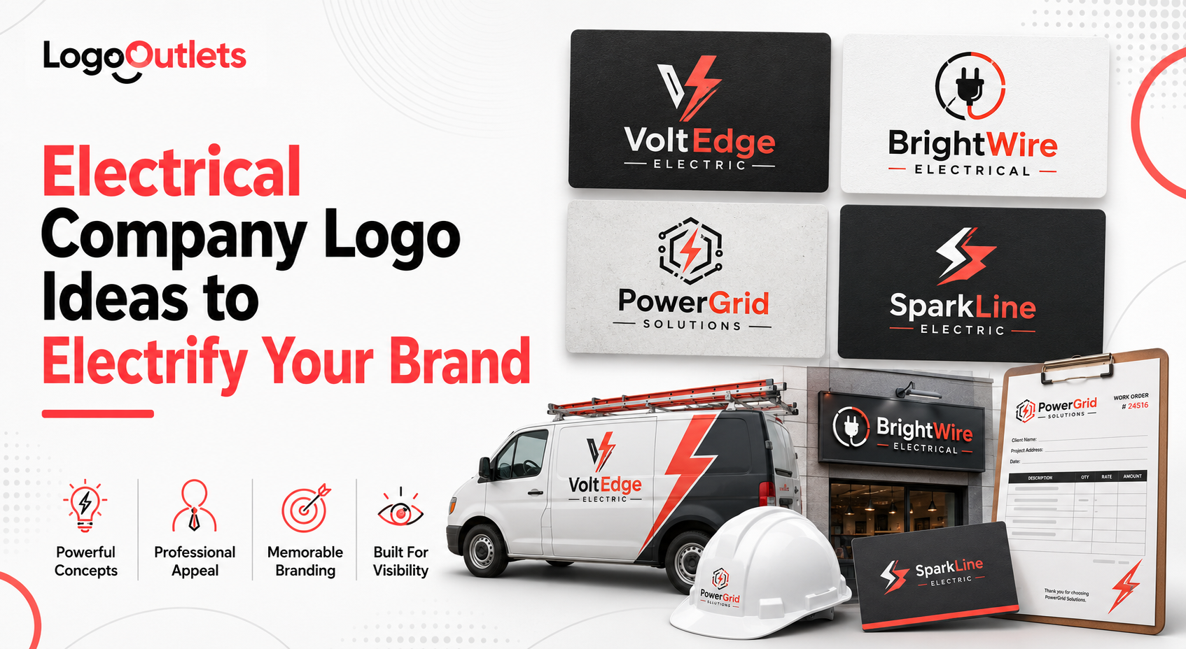 Electrical Company Logo Ideas to Electrify Your Brand