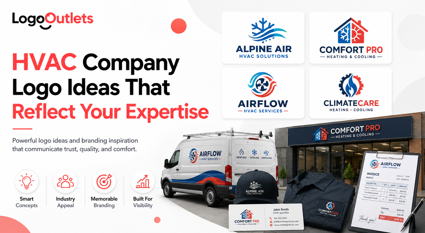 HVAC Company Logo Ideas That Reflect Your Expertise
