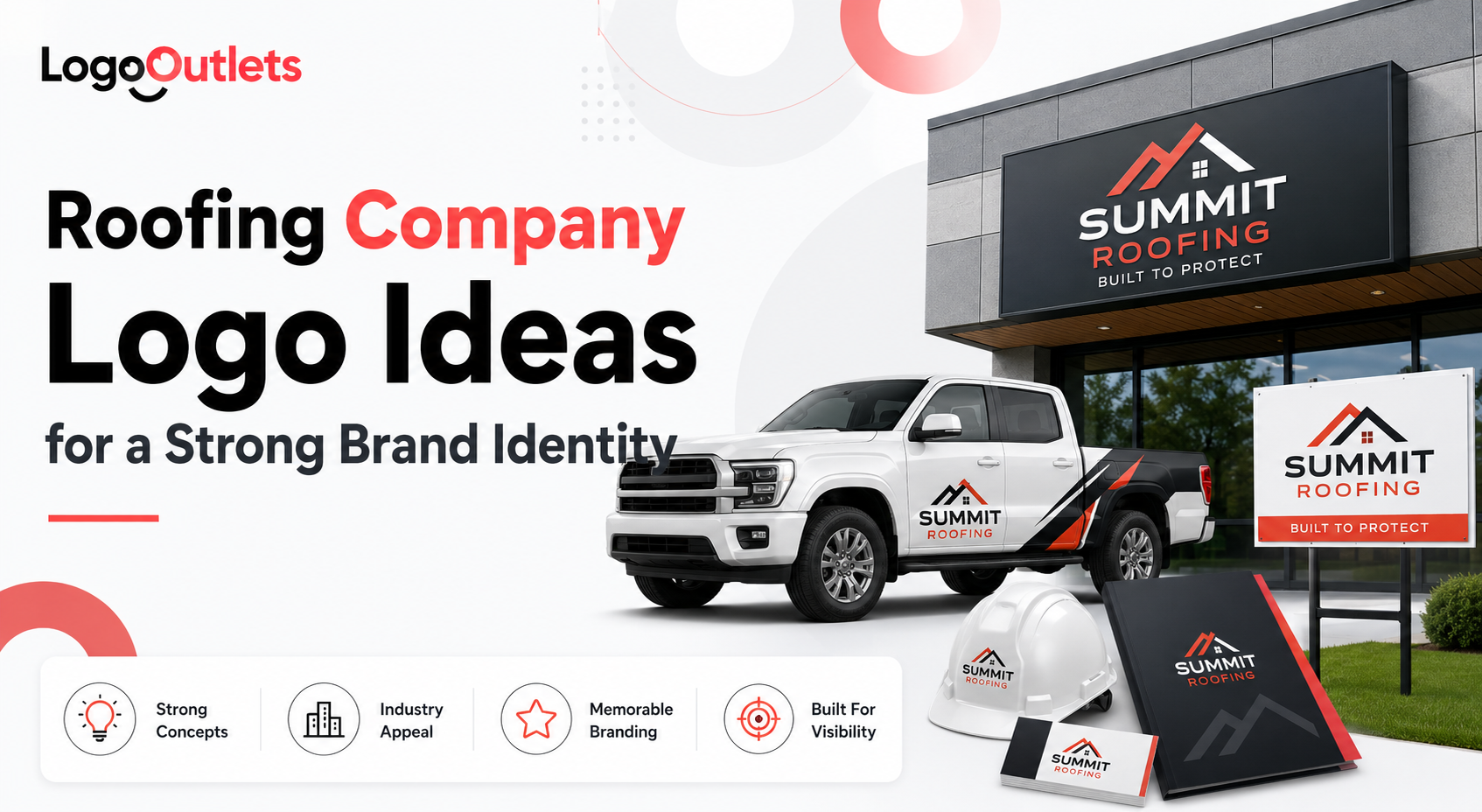 Roofing Company Logo Ideas for a Strong Brand Identity