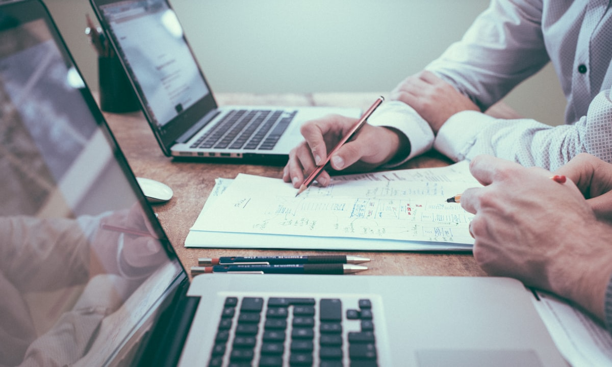 Bookkeeping brand identity case study