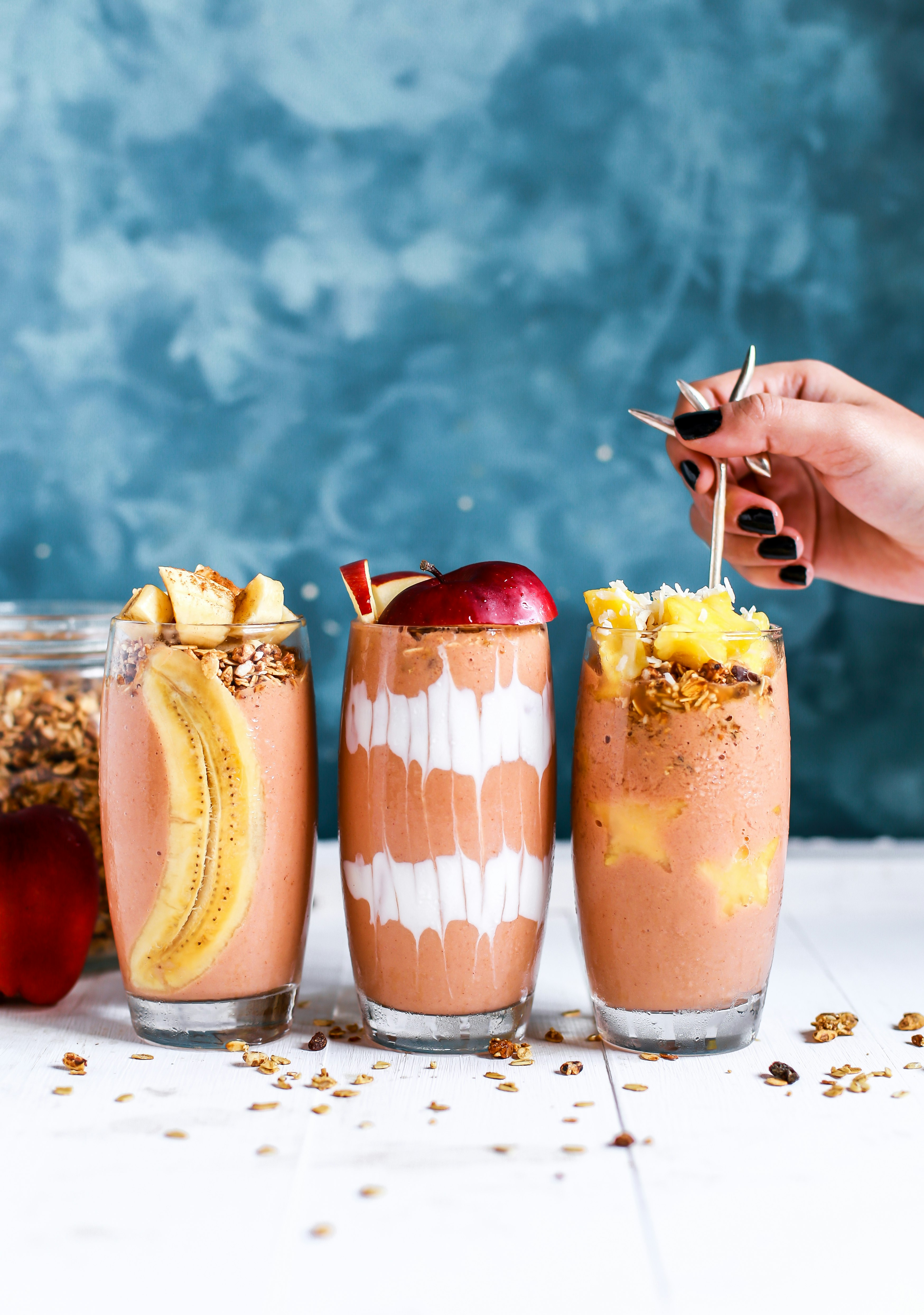 Juice and smoothie bar branding