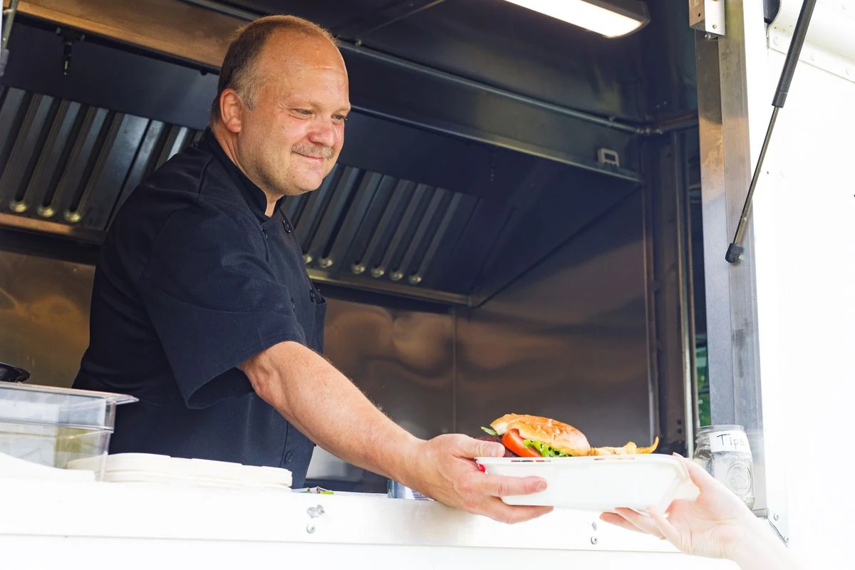 Burger food truck rebrand case study
