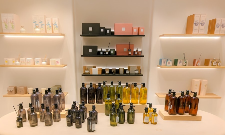 Essential oil brand identity
