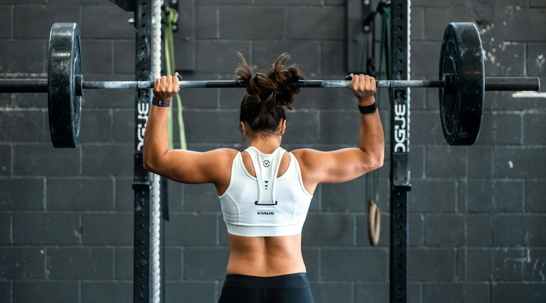 Fitness training session in a modern gym