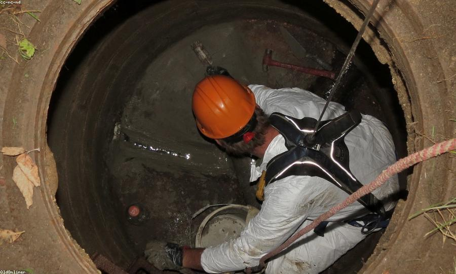 Sewer line repair company branding