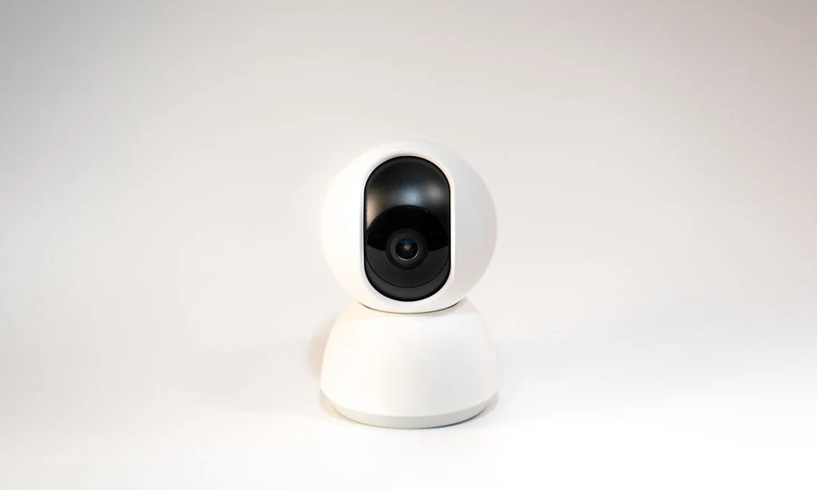 Home security system protecting residential property