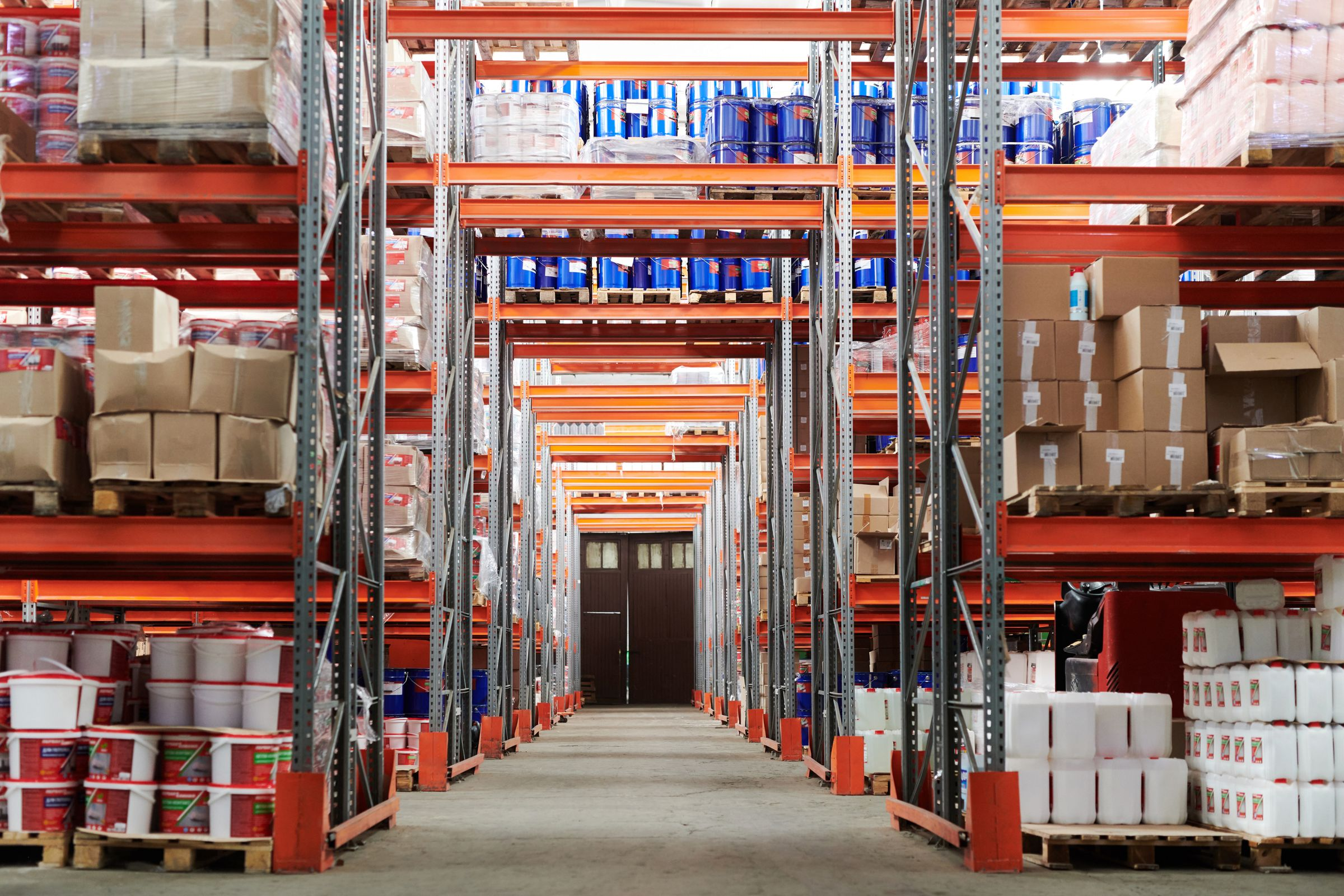 Container port and global freight logistics operations