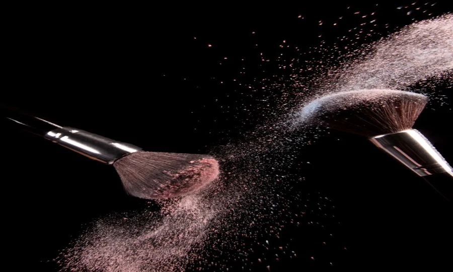 Professional cosmetic and beauty products arranged elegantly for retail and e-commerce