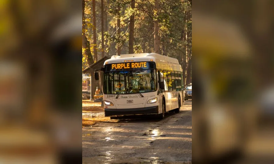 Passenger shuttle bus used for private and airport transport services
