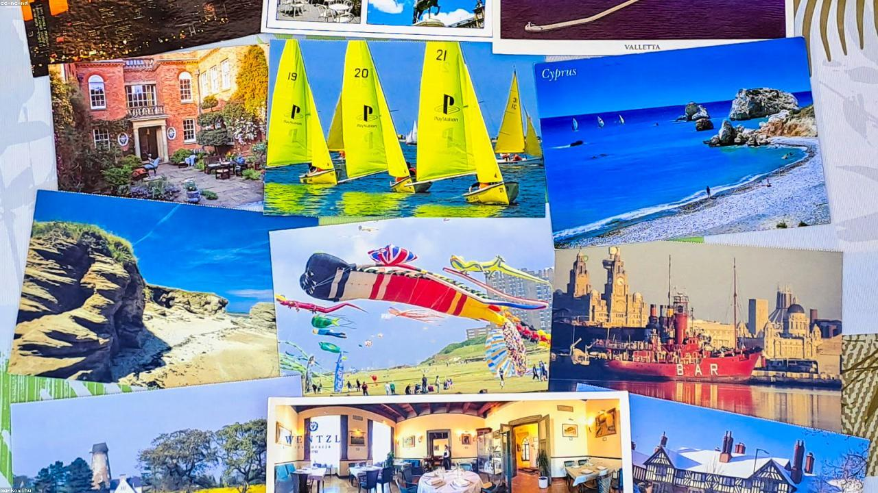 Travel destination planning visuals