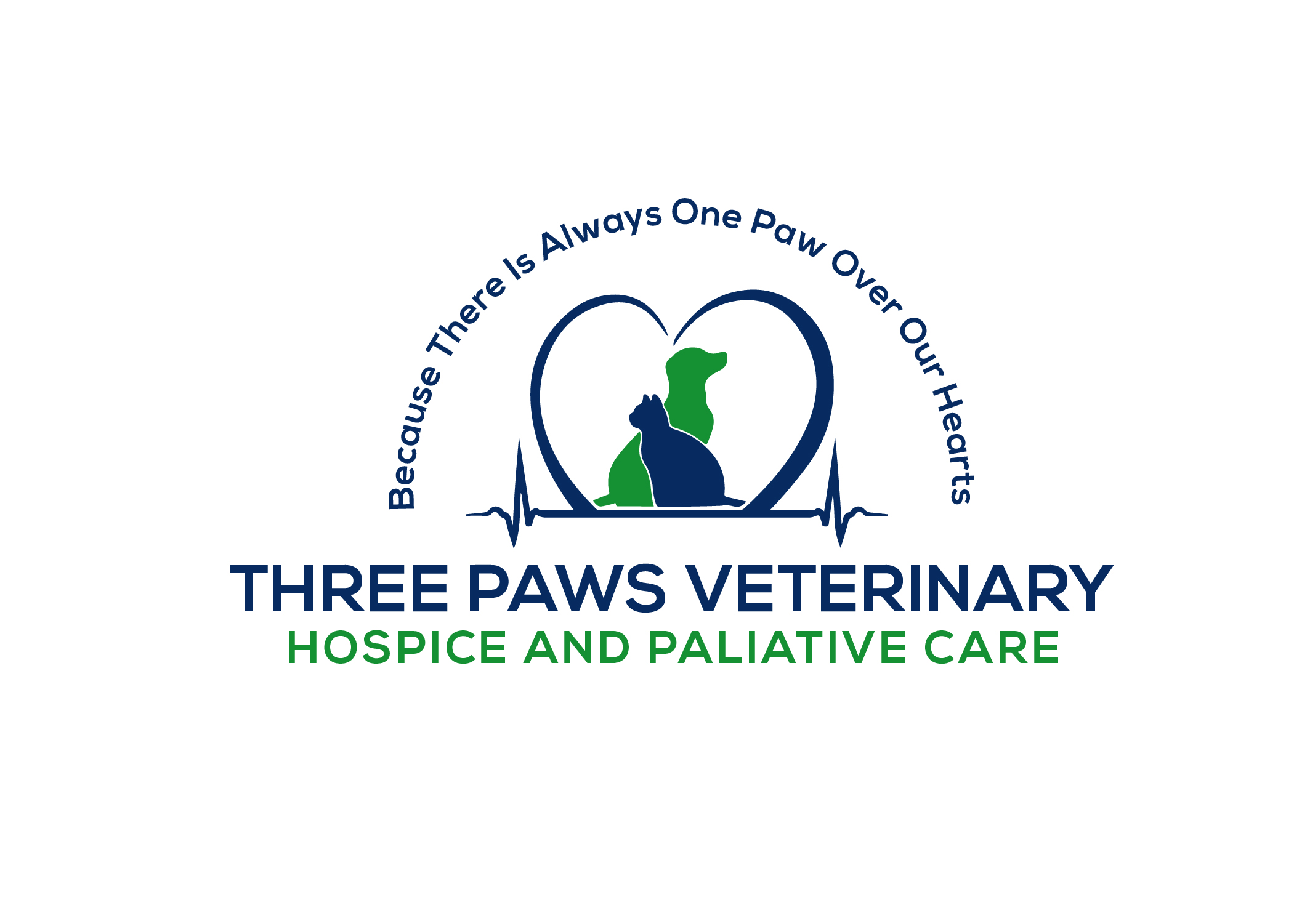 Veterinary logo design portfolio sample