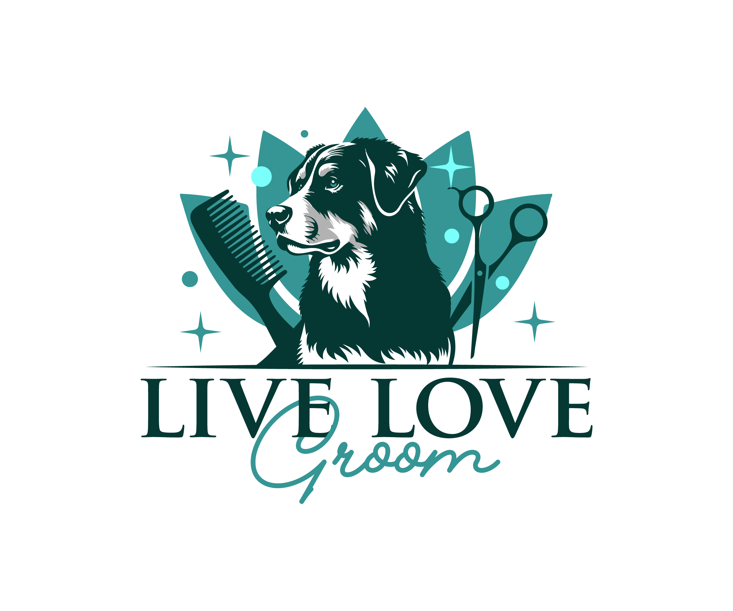 Veterinary logo design portfolio sample