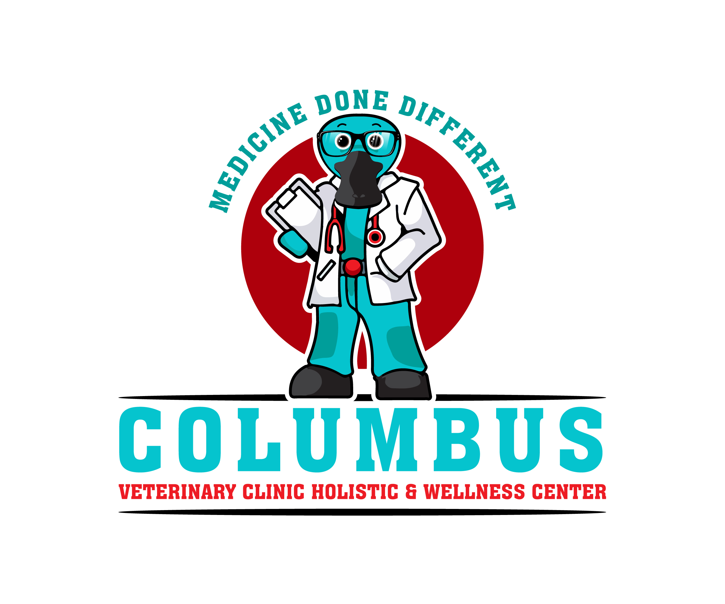 Veterinary logo design portfolio sample