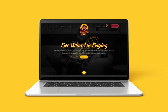 Landing page design