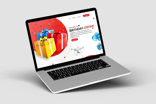 Landing page design