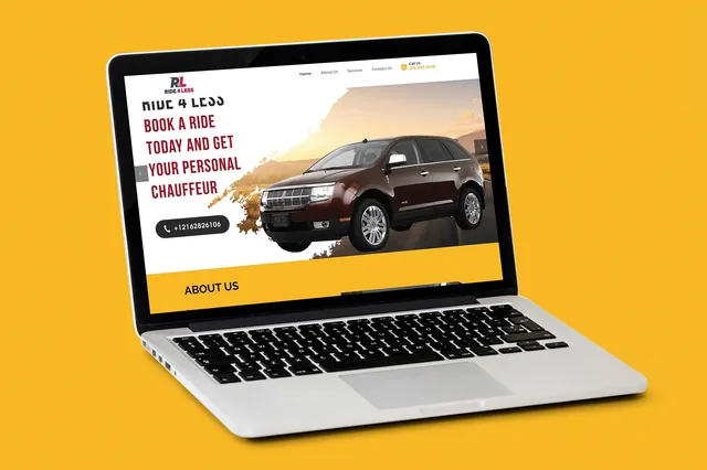 Landing page design
