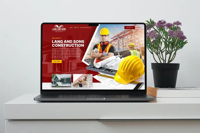 Landing page design